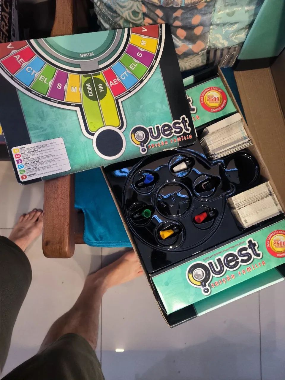 Jogo QUEST Edição Família  - Foto 2