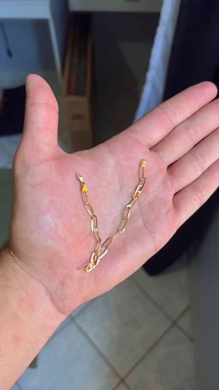 Pulseira de Ouro 18K - 2,4g 