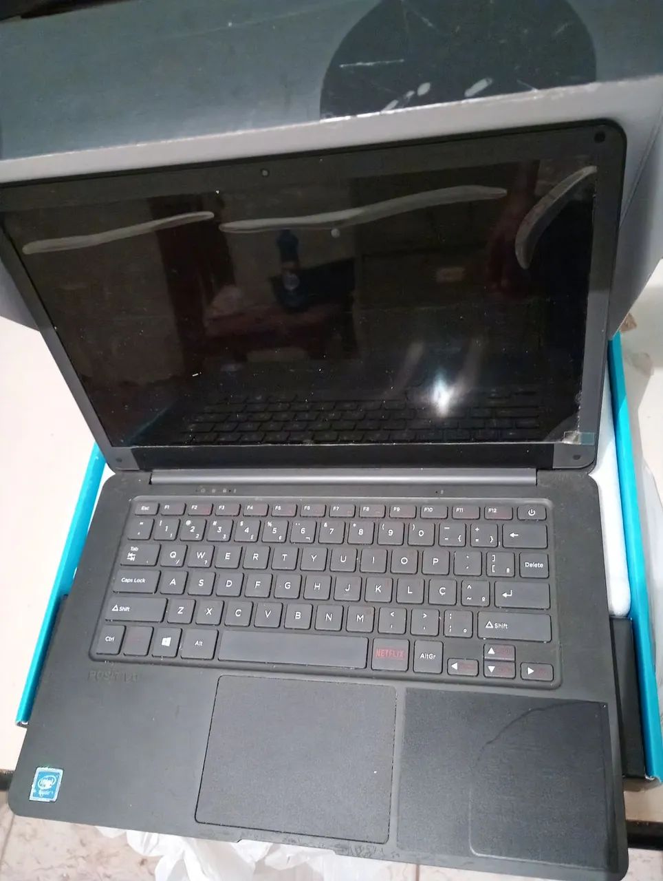 Notebook Positivo Quadcore 32gb Motion Gray U.dona c. F. Grátis - Foto 2