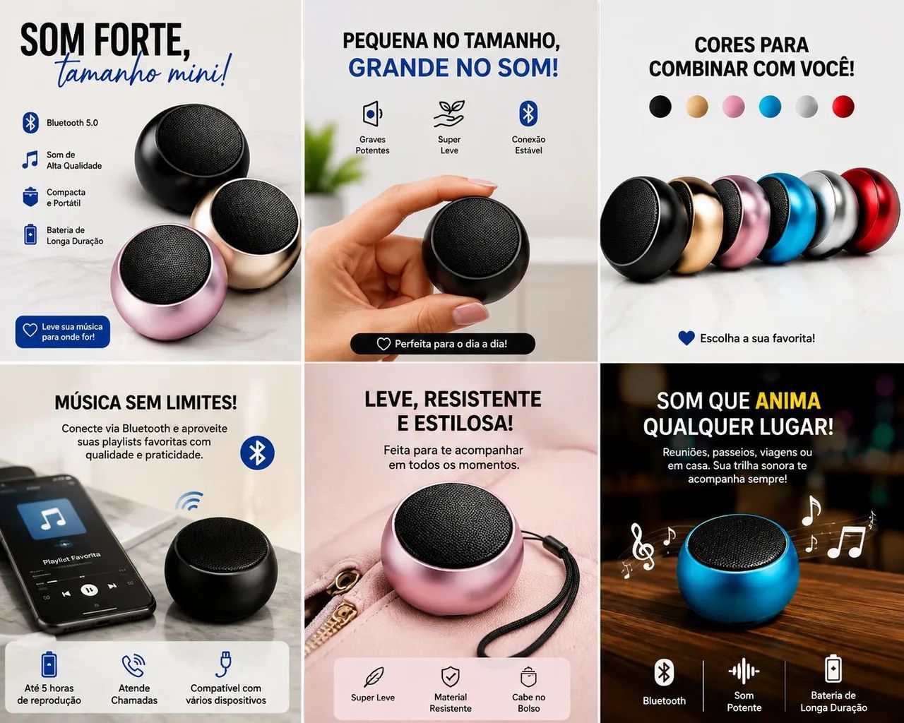 Mini caixinhas de som , bluetooth  - Foto 2