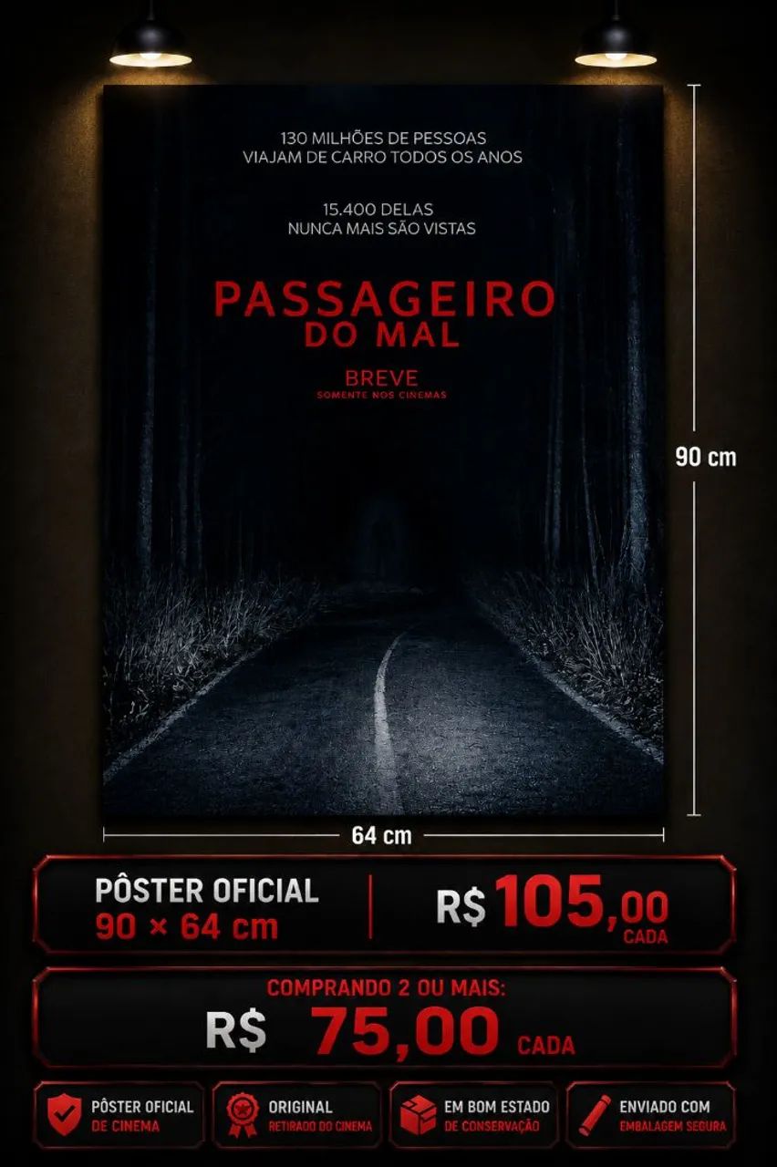 Posters Oficial de Cinema  - Foto 4
