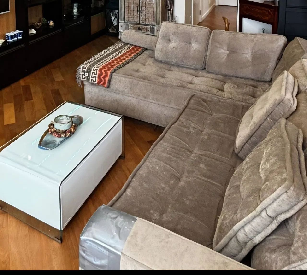 Sofá com Chaise