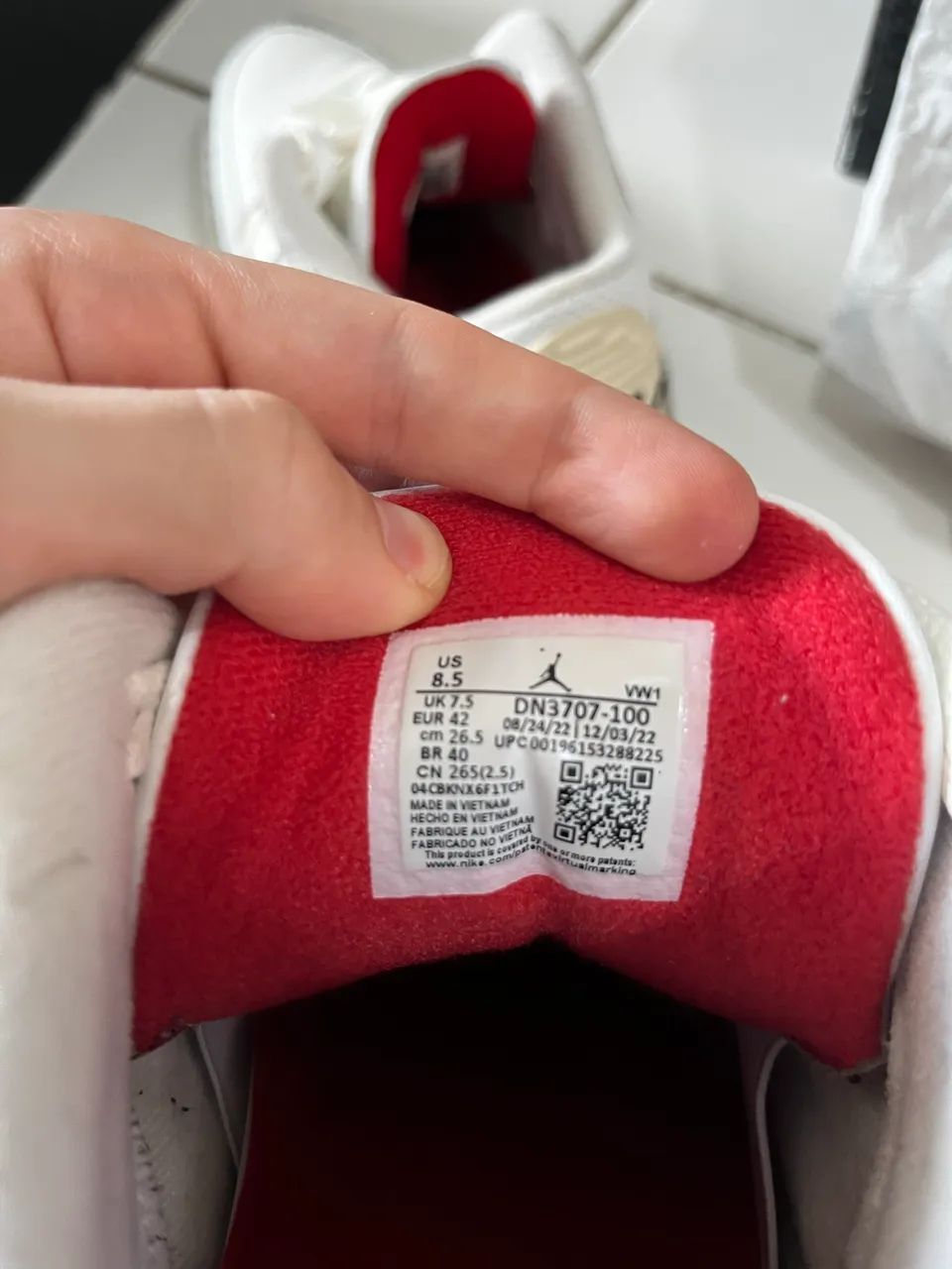 Air Jordan 3 White Cement  - Foto 3