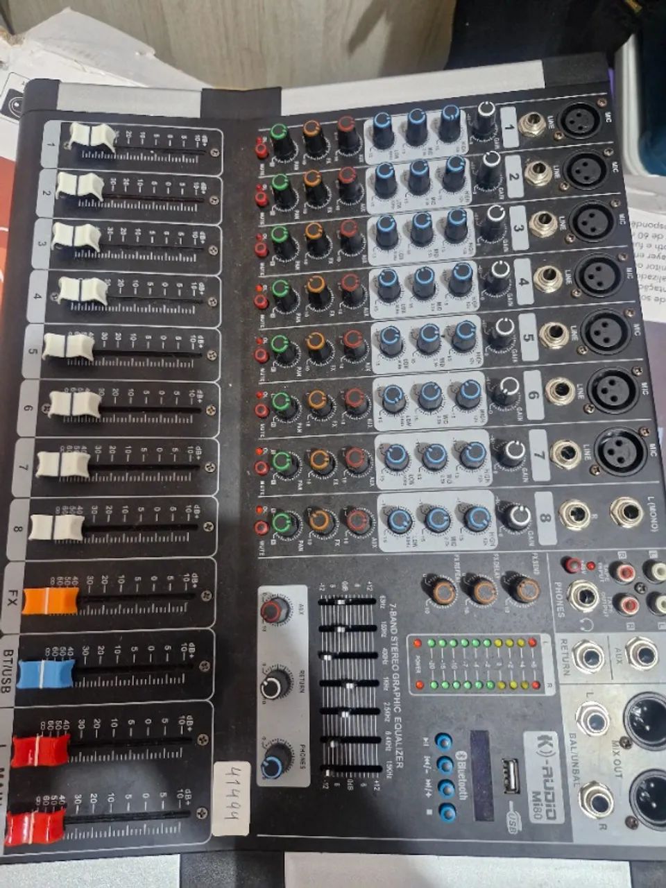 Mesa de Som K-audio Mi 80  - Foto 5