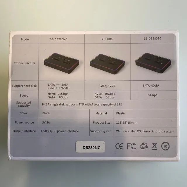 Dual m2 SSD docking station - Foto 2