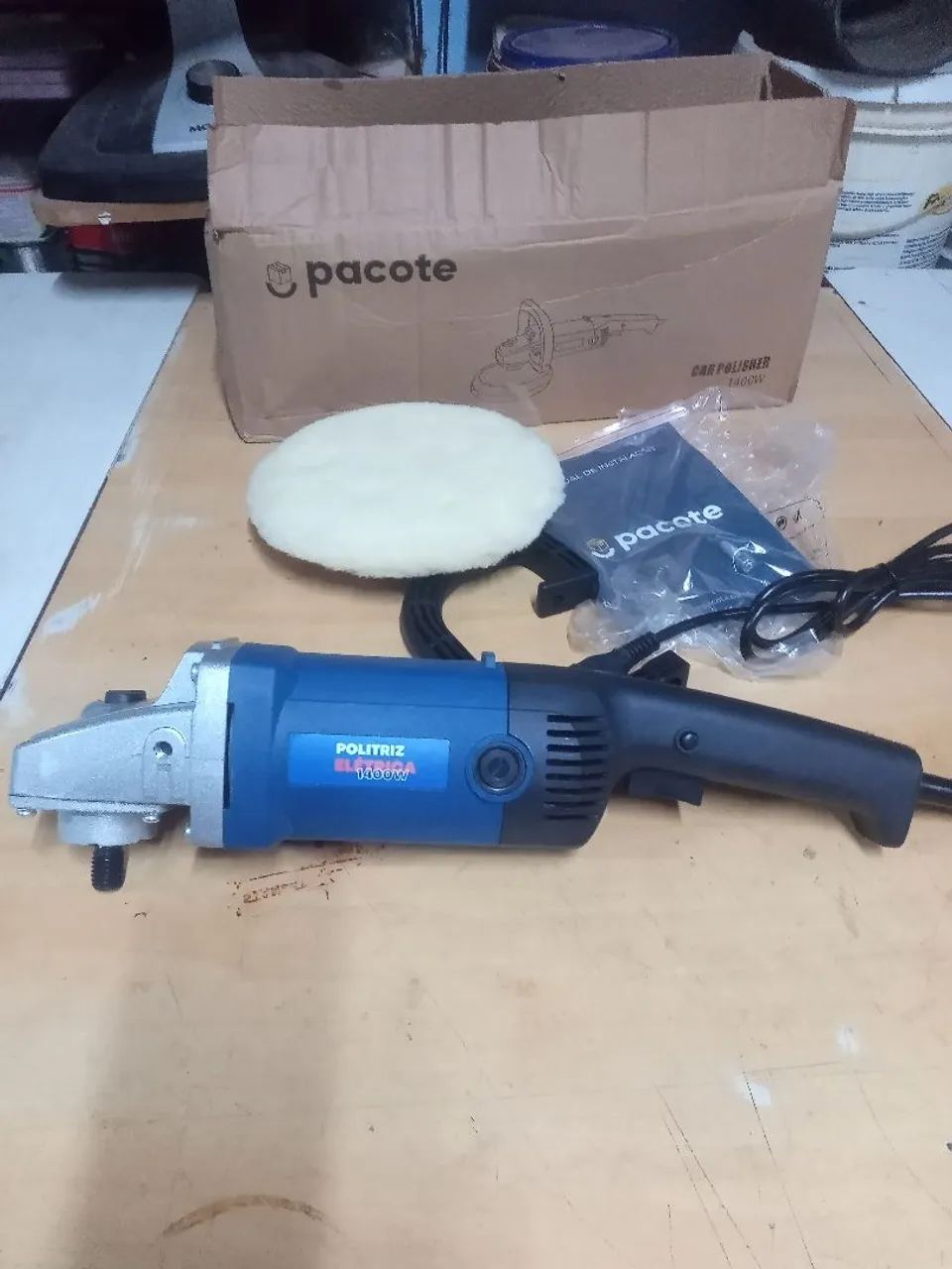 Politriz 1400w hotel nova na caixa 