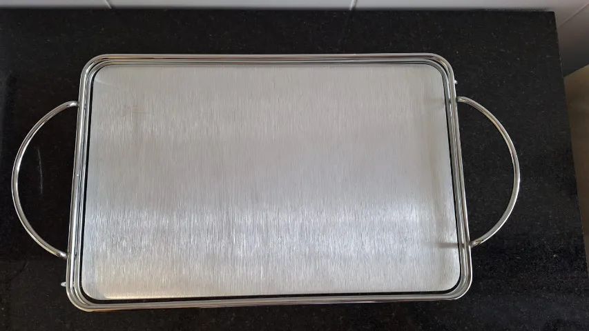 Rechaud retangular de inox - Foto 4