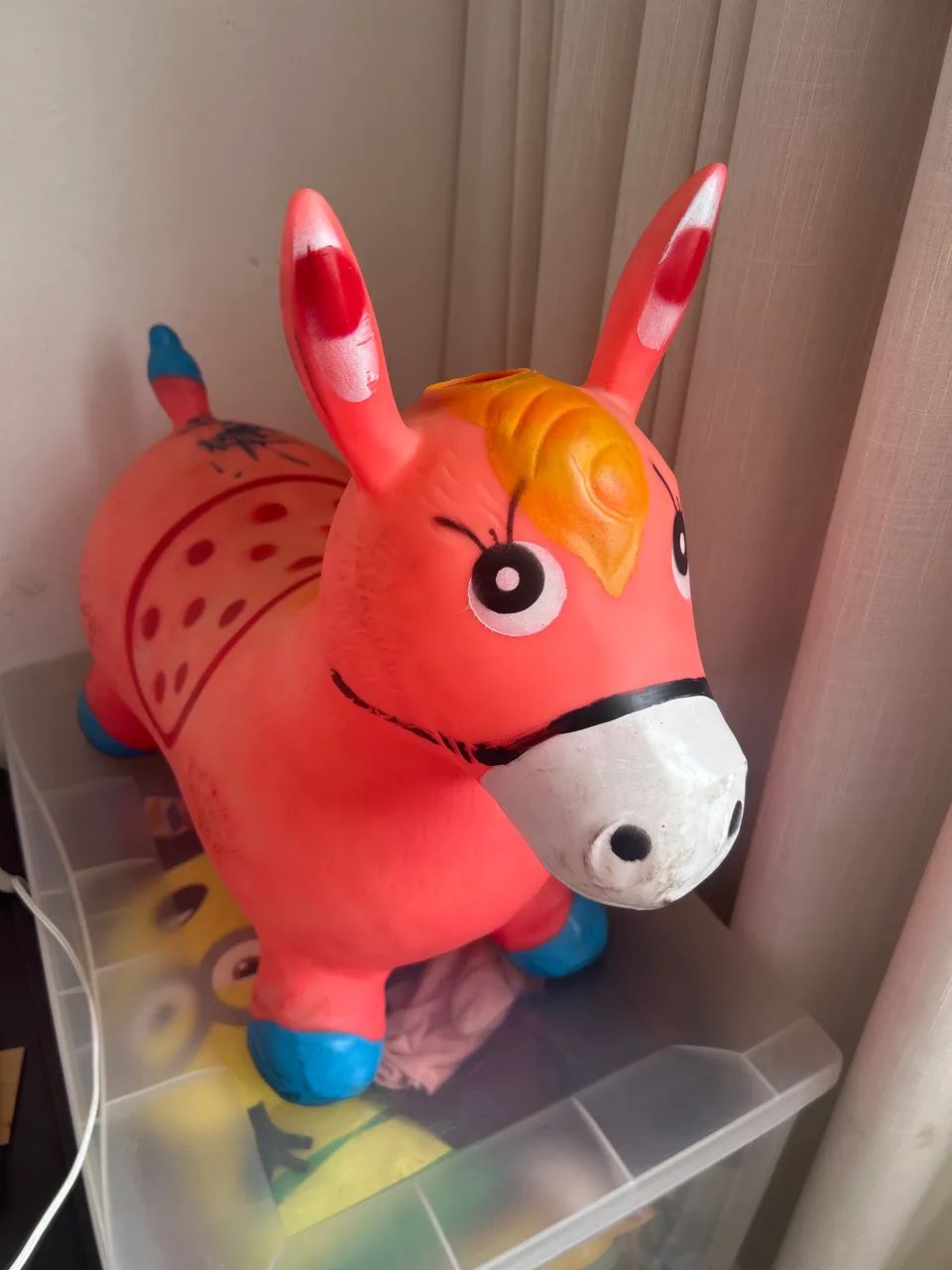 Cavalinho de borracha