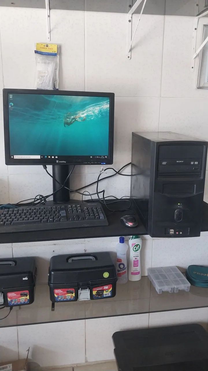 Computador i5 com SSD completo máquina super top.