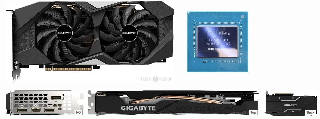 RTX 2060 6GB VRAM WindForce GigaByte - Foto 3
