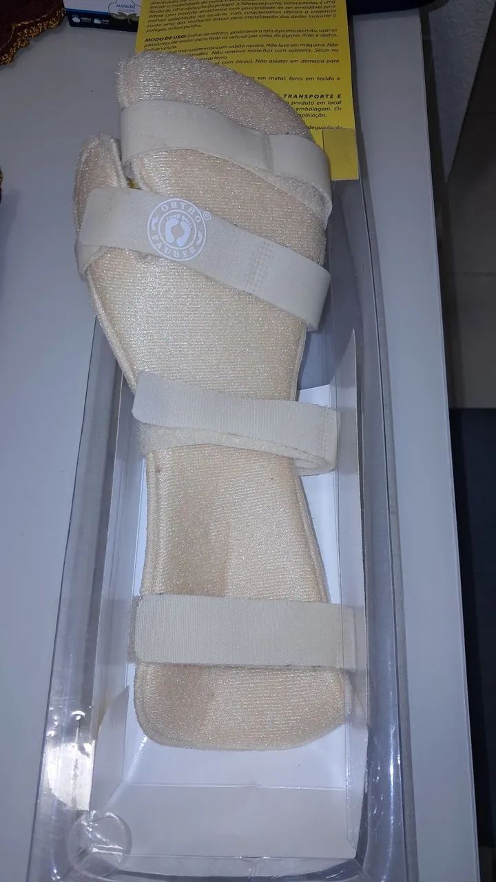 Tala de PVC para punhos, mãos e dedos.  - Foto 5