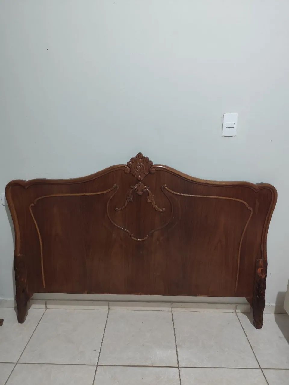 Cabeceira cama antiga  - Foto 2