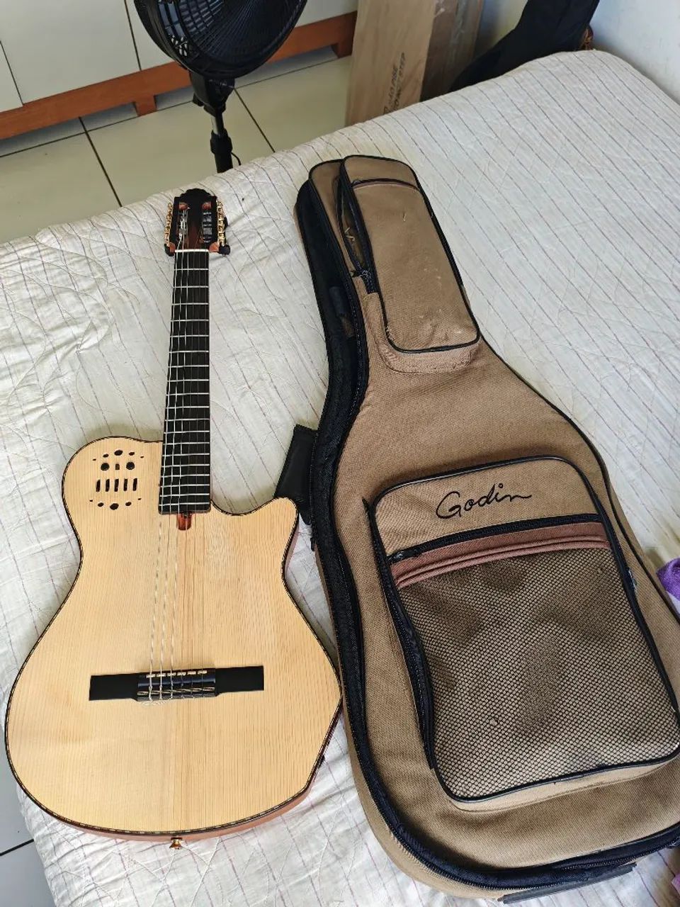 Violão Anderson luthier modelo godin GC - Foto 5