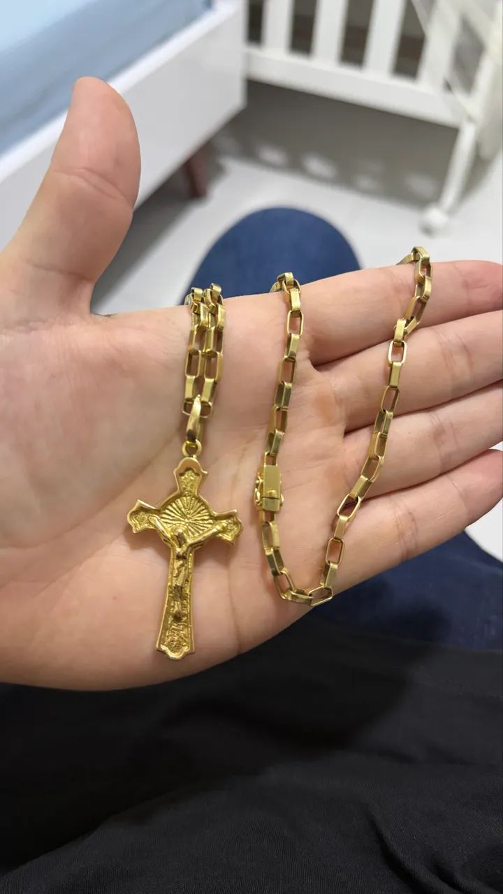 Corrente de ouro 51g - Foto 4