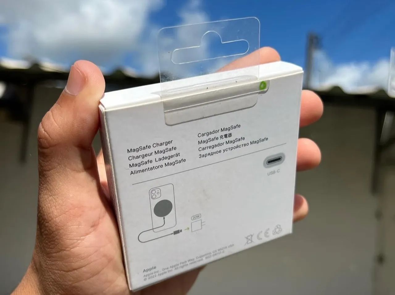 Carregador Magnético com Fio para MagSafe Rápido e Prático - Foto 3
