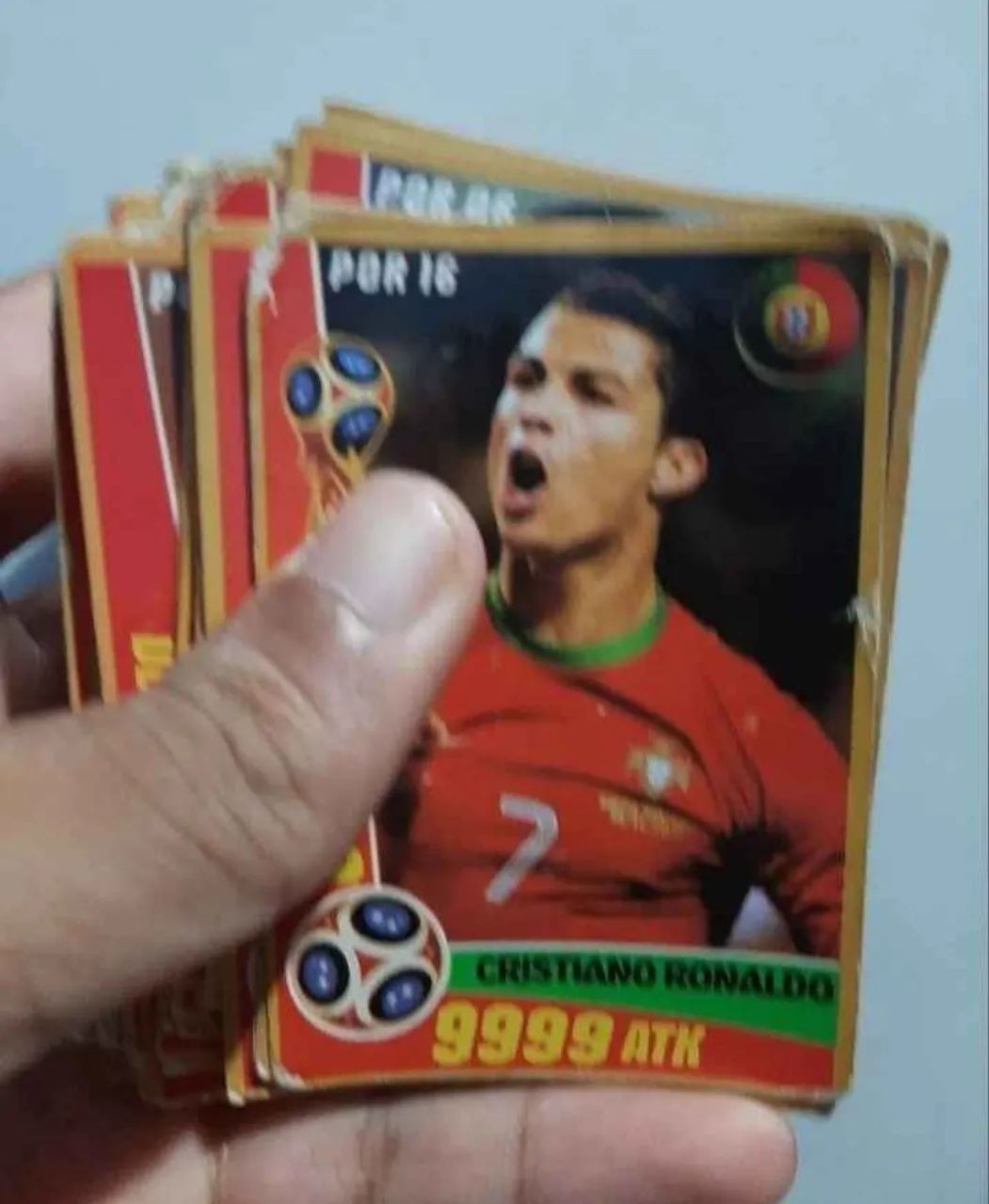 Vende-se 276 cartas da copa do mundo 2018 - Foto 4