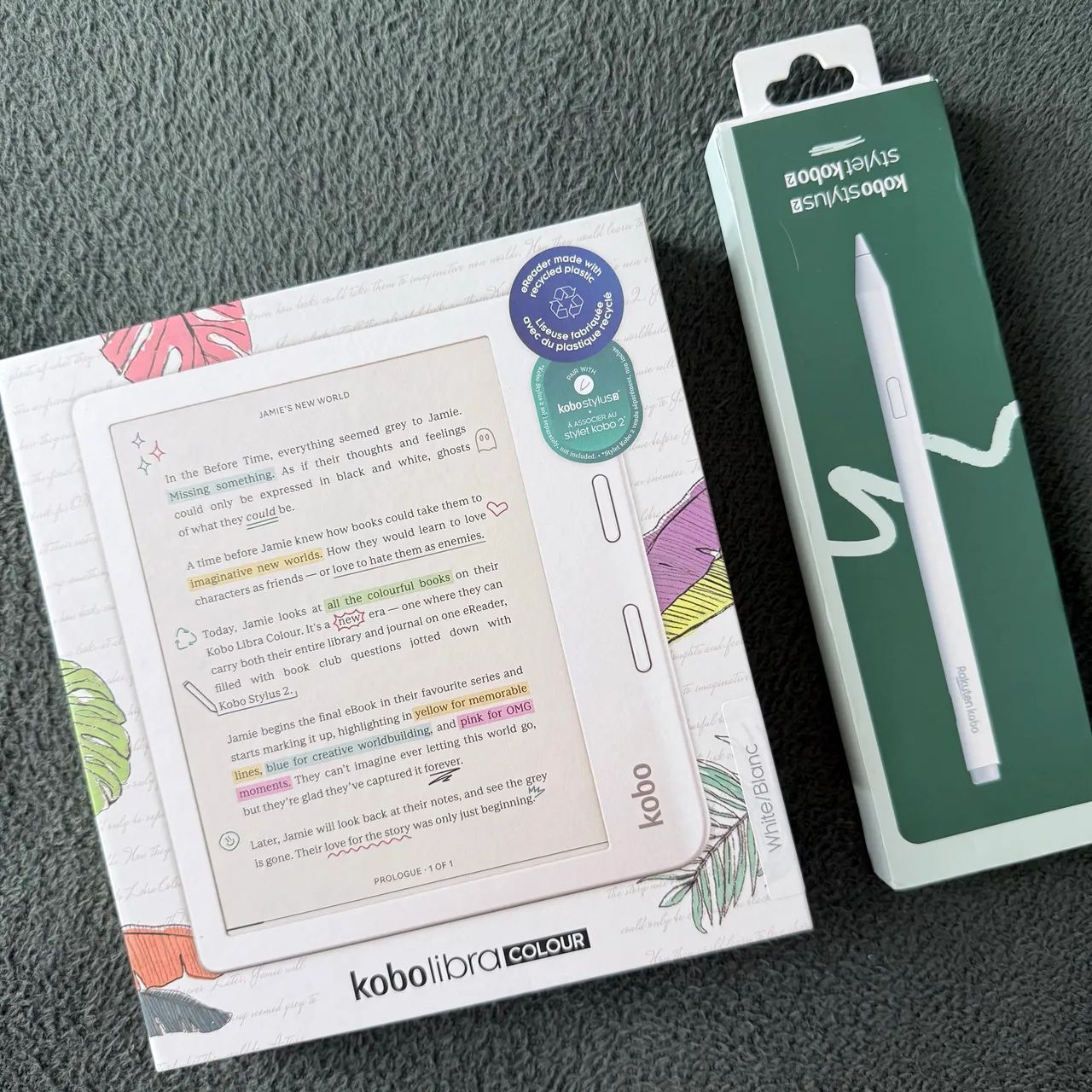 kobo libra colour + kobo stylus 2 - Foto 2