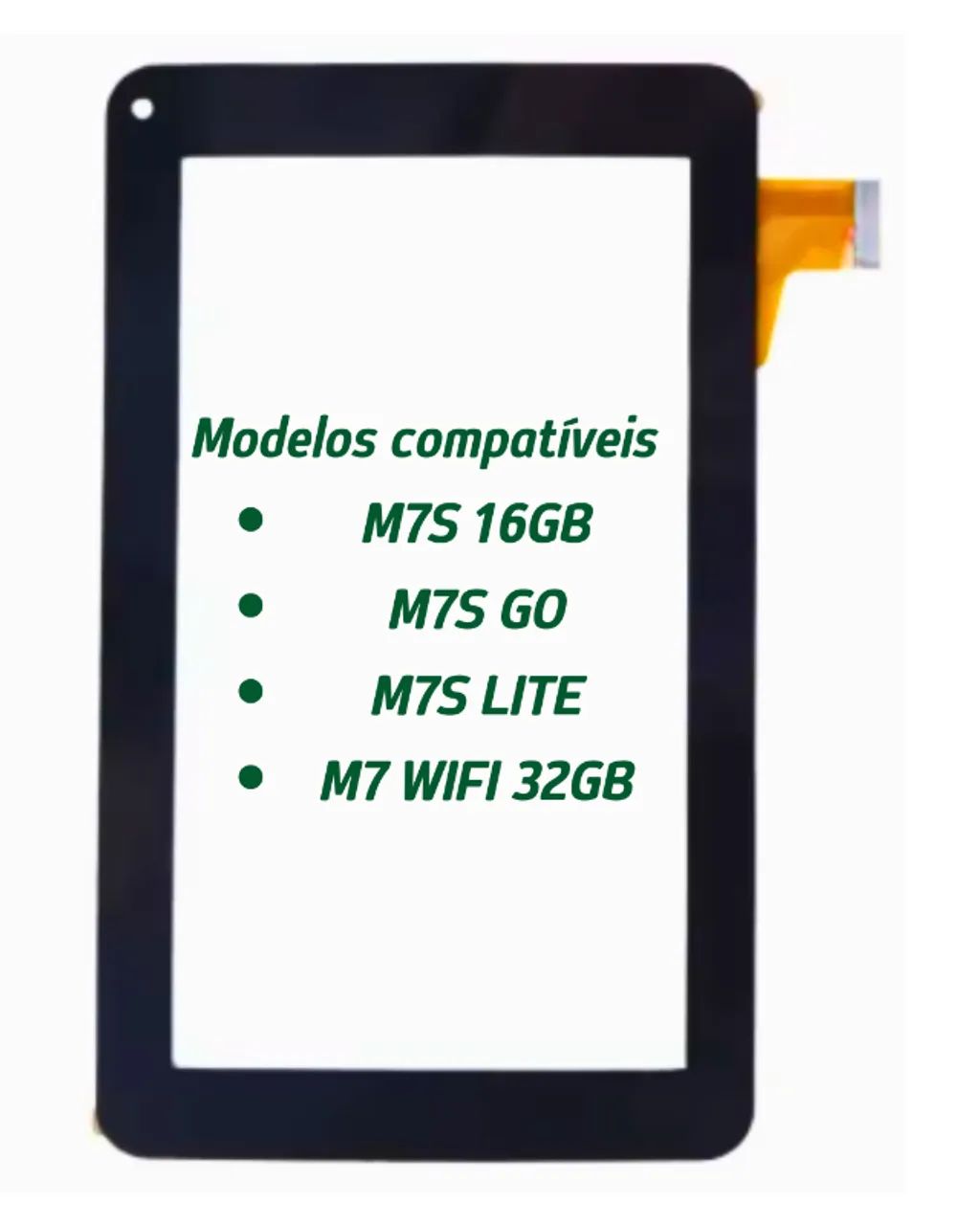 Tela Touch Toque Compatível Tablet Multilaser M7 Wifi 32gb - Foto 2