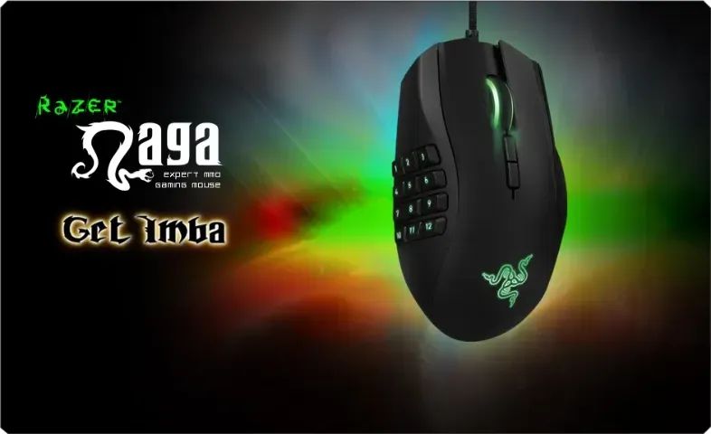 Mouse Razer naja com teclado lateral - Foto 4