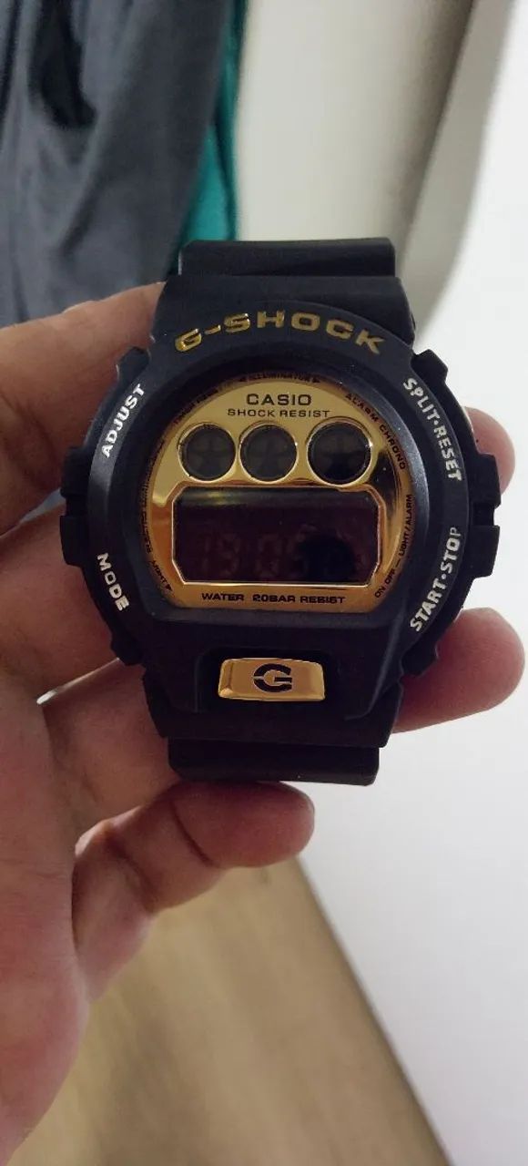 Relógio Casio Gshock Gold Novo!!