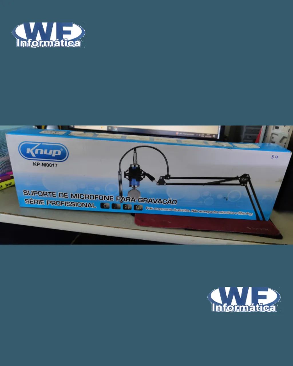 SUPORTE PARA MICEOFONE KNUP