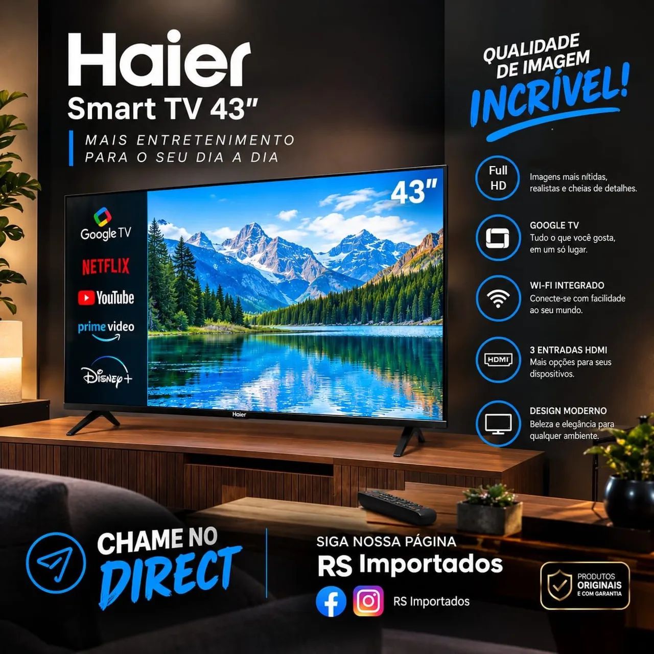 Tv 43 Smart Google Tv 
