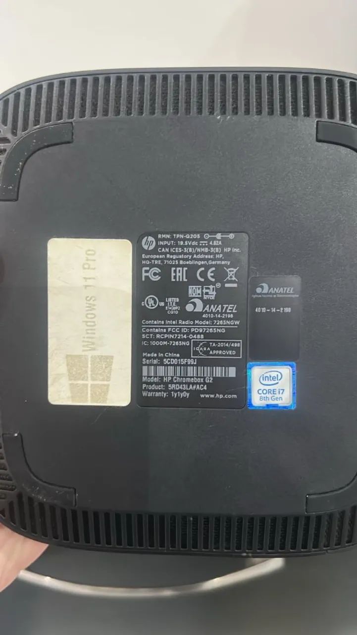 Mini PC HP Intel core i7 8 Geração  - Foto 4