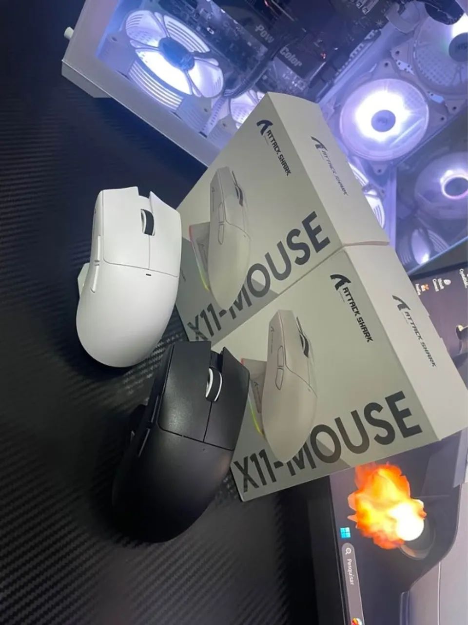 Mouse Gamer Attack Shark X11