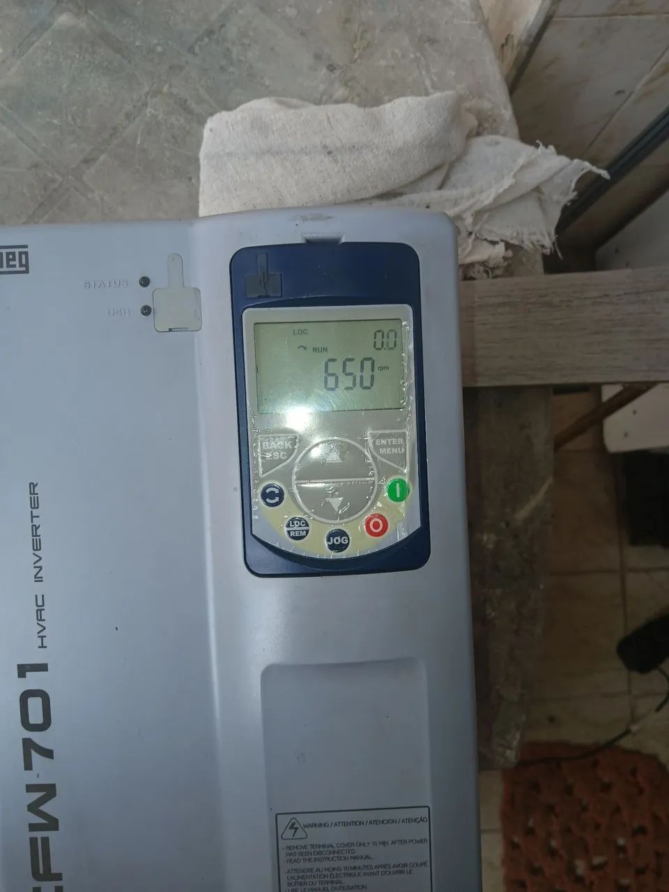 Inversor weg cfw701 usado  - Foto 4