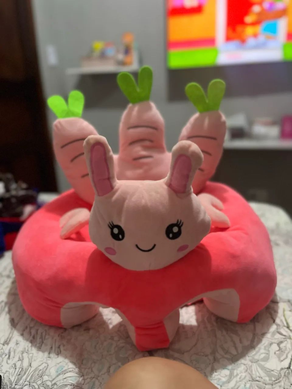 Sofá de pelúcia infantil 