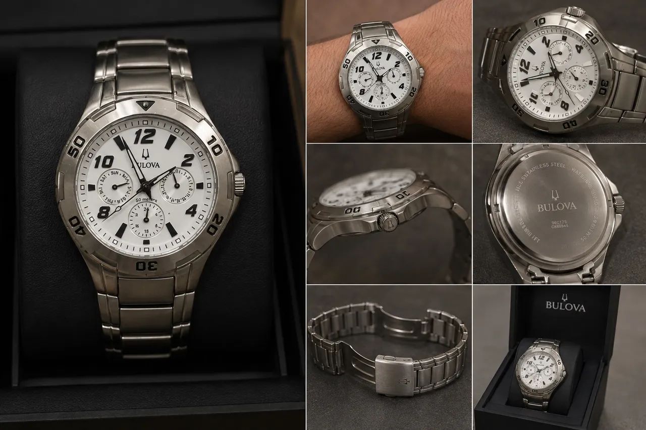 Relógio Bulova Marine Star 96B015