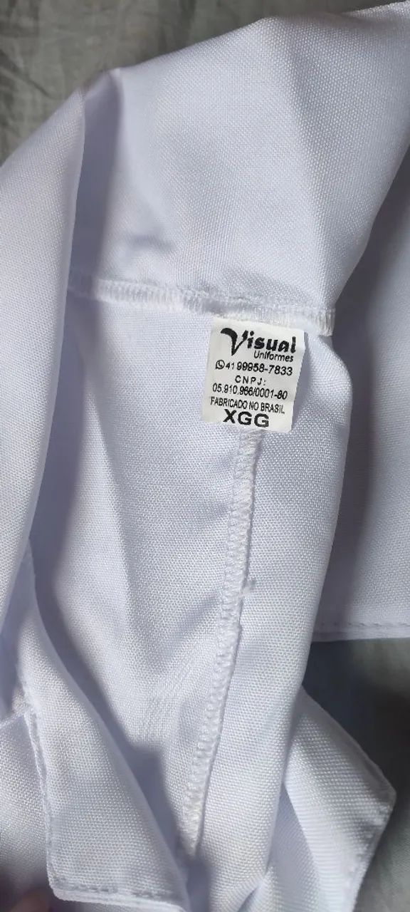 Jaleco feminino branco  - Foto 4