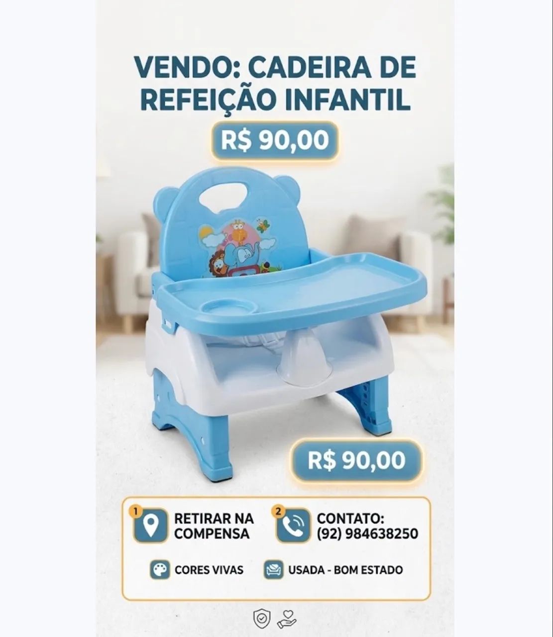 Cadeira de Alimentação 