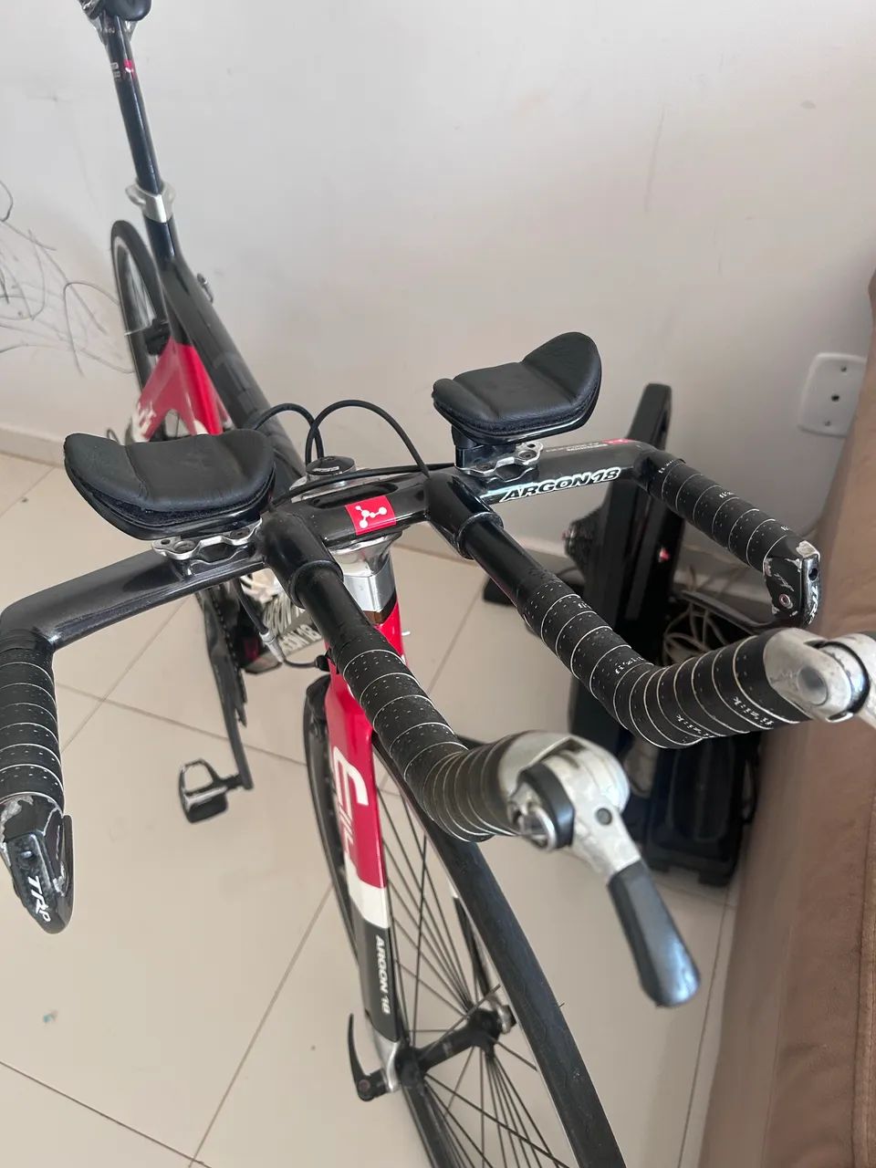 Bicicleta Triathlon / TT Argon 18 E-114 Carbono - Foto 2
