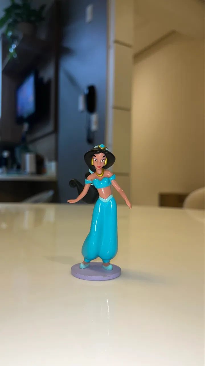 Bonecos originais e raros da disney Aladin e Jasmim - Foto 5