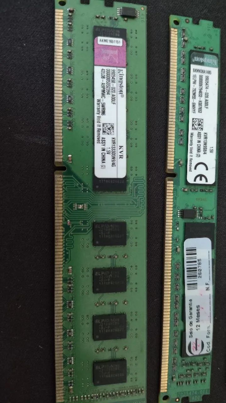 Kit Memórias DDR3 Kingston - Foto 4