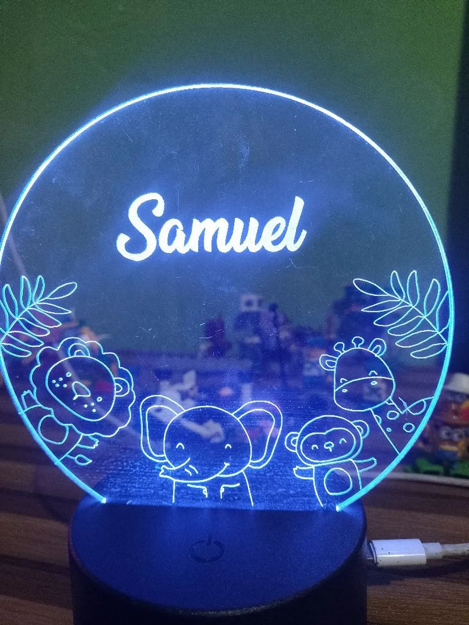 LED com nome Samuel várias cores - Foto 2