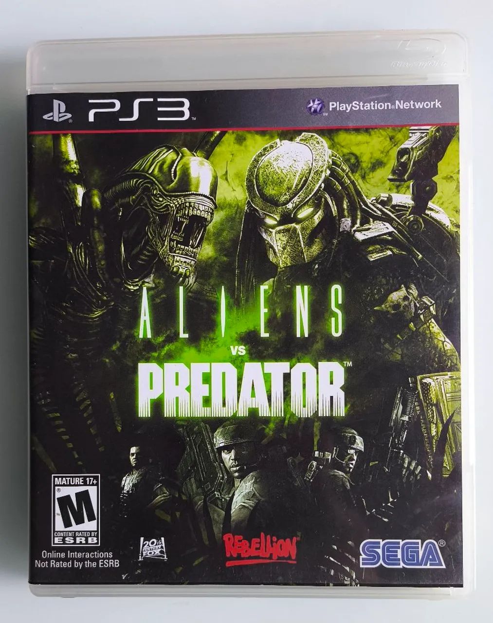 Aliens vs predador PS3 