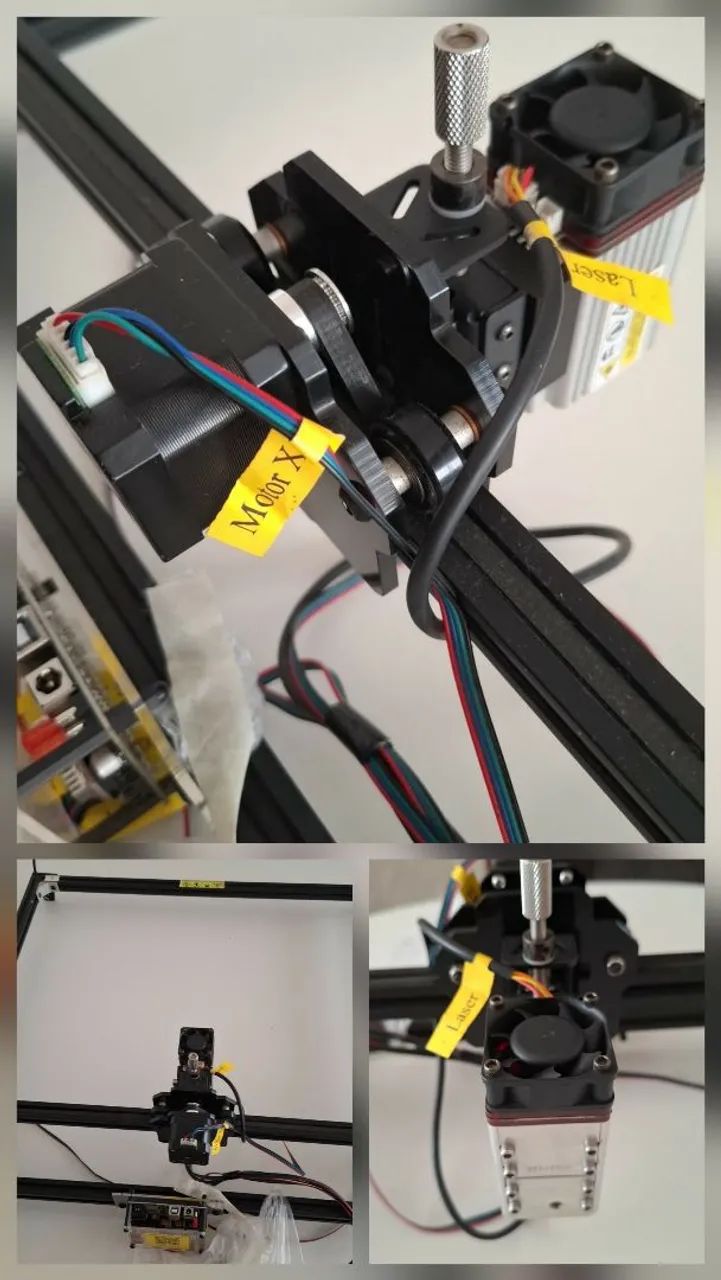 Gravadora a laser 80w 50x50  - Foto 2