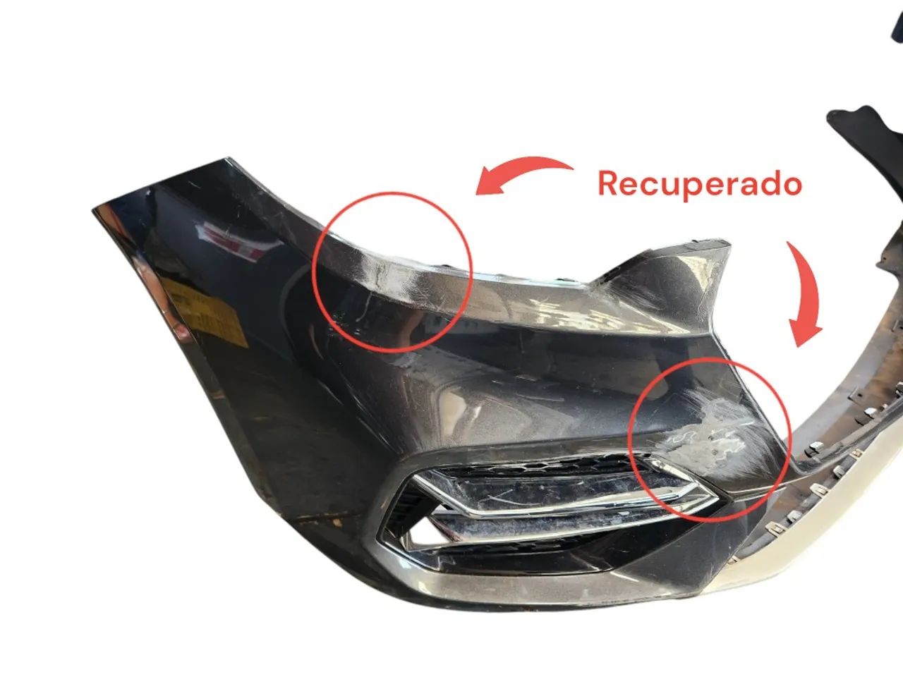 Parachoque Chery Arrizo 5 2023 Prata - Foto 4
