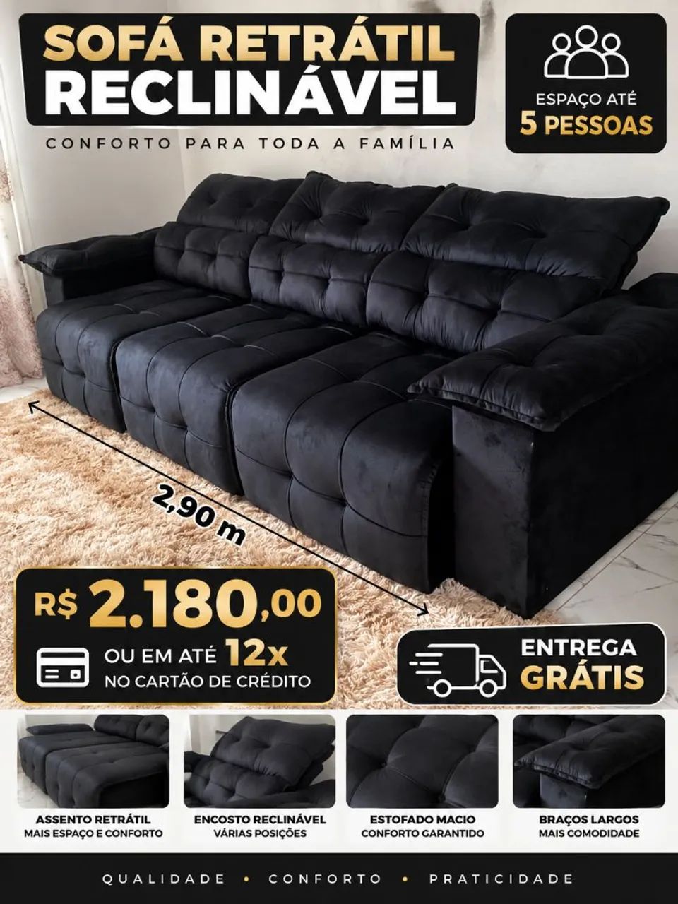 Móveis novos e usados 