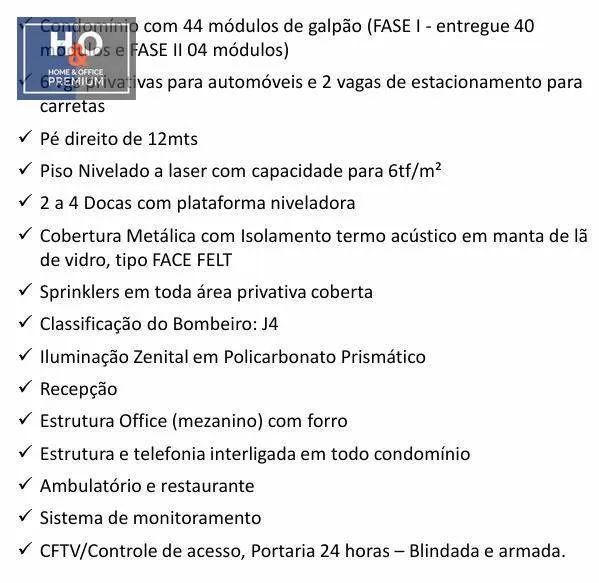 Galpão p/ alugar, 2 Módulos c/ total 6.405 m² - Jardim Santa Vicência - Guarulhos/SP - Foto 2