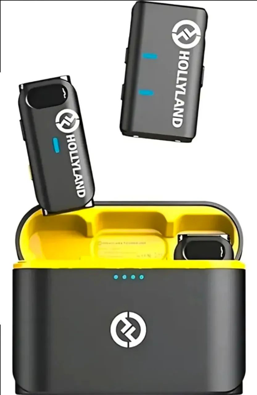 Microfone lapela Hollyland Lark M1 Duo - novo na caixa  - Foto 2