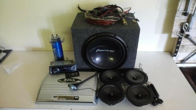 Vendo ou Troco Som Automotivo Completo de Qualidade - Foto 2