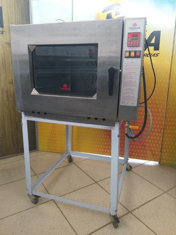 Forno Turbo Progás 5 esteiras a gás