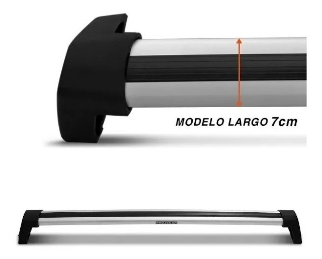 Bagageiro Toyota Etios Sedan 2013/ Prata Projecar - Foto 3