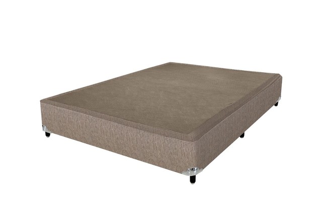 Quarto base casal courino ou suede 