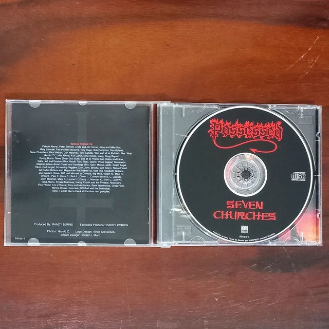 CD Possessed Seven Churches 1985  - Foto 3