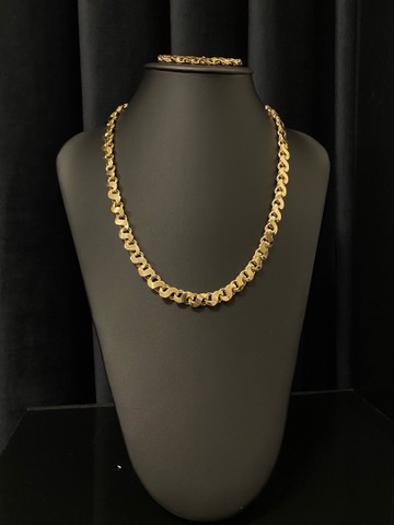 Conjunto em Ouro 18k 100 gramas 