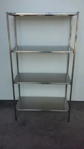 Estante industrial novo com 4 planos lisos